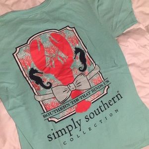 Simply Southern lobster tee